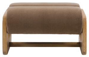 Polo Footstool in Taupe