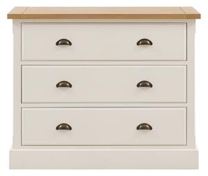 Harvest 3 Drawer Chest in White