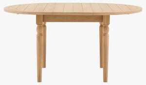 Harvest Extendable Round Dining Table in Natural