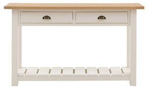 Harvest Console Table in White