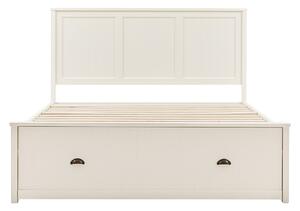 Harvest Super King Bed in White
