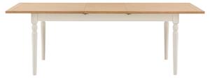 Harvest Extendable Dining Table in White