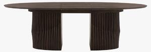 Amos Oval Extending Dining Table