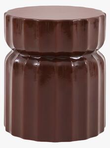 Dune Side Table in Rust