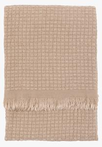 Zia Soft Touch Waffle Throw in Natural