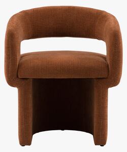 Curve Dining Chair in Rust