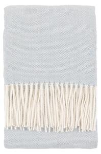 Lottie Herringbone Throw in Blue