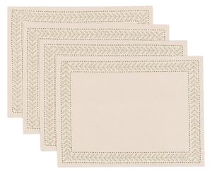 Folia Trailing Leaf Placemats in Natural, Set of 2
