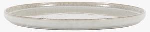 Dusk Glaze Dinner Plate in Pale Grey, Set of 4