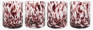 Speckle Tumbler Glasses, Set of 4