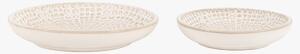 Aroca Beaded Trinket Tray, Set of 2