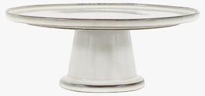 Dusk Glaze Cake Stand in Pale Grey
