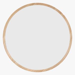 Visby Round Mirror in Oak