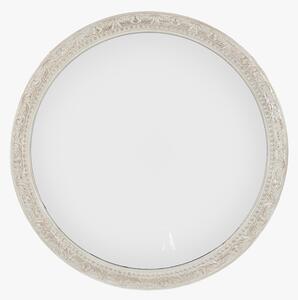 Firenze Round Mirror in Grey