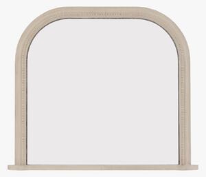 Odessa Overmantle Mirror in Grey