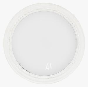 Odessa Round Mirror in White