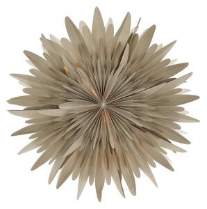 Scandi Living Luna advent star beige with dots 80 cm