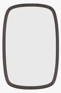 Genoa Capsule Mirror in Black, Medium