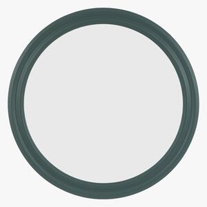 Orelia Round Mirror in Green, Large