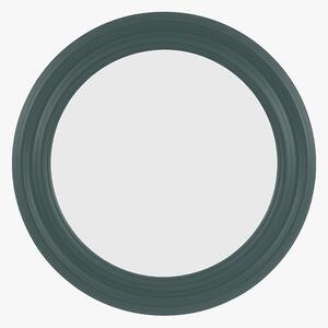 Orelia Round Mirror in Green, Medium