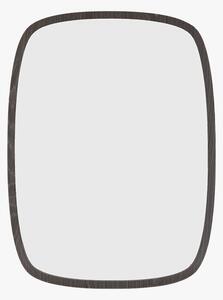 Genoa Capsule Mirror in Black, Large