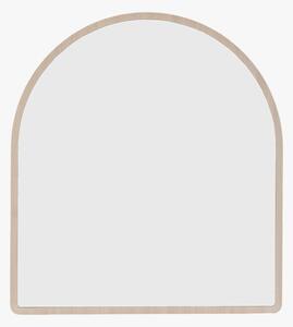 Marin Overmantle Mirror in Grey