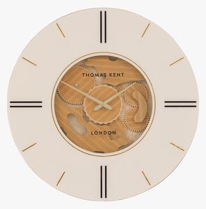 Cog Clock in Oak