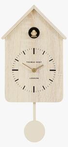 Loki Cuckoo Clock in Washed Oak