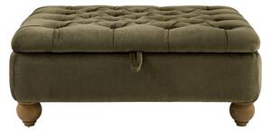 Heritage Footstool in Olive