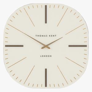 Tempo Square Clock in White