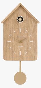 Loki Cuckoo Clock in Oak
