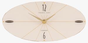 Tempo Mantel Clock in Oak Stripe, Large