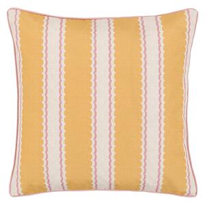 Cayo Cushion in Ochre and Pink