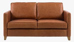 Hawthorne 2 Seater Sofa in Tan Leather
