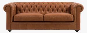 Belmont 3 Seater Sofa in Tan Leather
