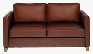 Hawthorne 2 Seater Sofa in Vintage Brown Leather