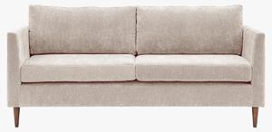 Sloucher 3 Seater Sofa in Light Grey