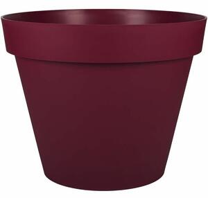 Plant pot Ecolux Dark Red Ø 60 cm Plastic Circular Modern