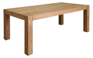 Dining Table Home ESPRIT Brown Teak 200 x 100 x 76 cm
