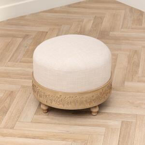 Voyage Maison Mabel Oak Footstool