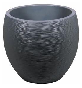 Plant pot EDA Graphit Circular Plastic Dark grey (Ø 50 x 45 cm)