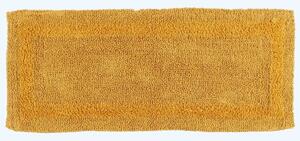 Homescapes Luxury Reversible Bath Mat Runner - Mustard Yellow