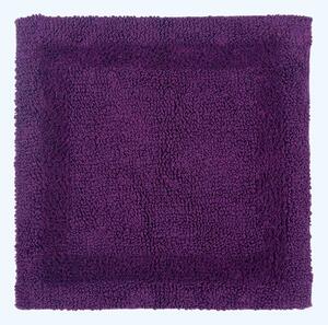 Homescapes Luxury Reversible Cotton Shower Mat - Plum