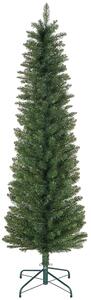 HOMCOM 6ft Artificial Bare Pencil Christmas Tree - Green Aosom UK