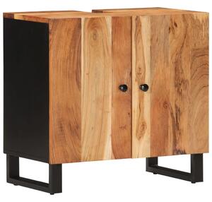 Sink Cabinet 62x33x58 cm Solid Wood Acacia and Engineered Wood