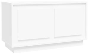 TV Cabinet White 80x35x45 cm Engineered Wood