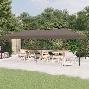 Truett Oxford Fabric 3m x 6m Folding Party Tent In Taupe