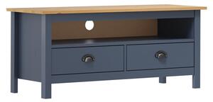 Kendal Wooden TV Stand With 2 Drawers In Grey And Brown