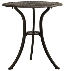 Lanelle Aluminium Garden Coffee Table In Bronze