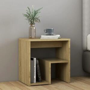 Canaan Wooden Bedside Cabinet In Sonoma Oak